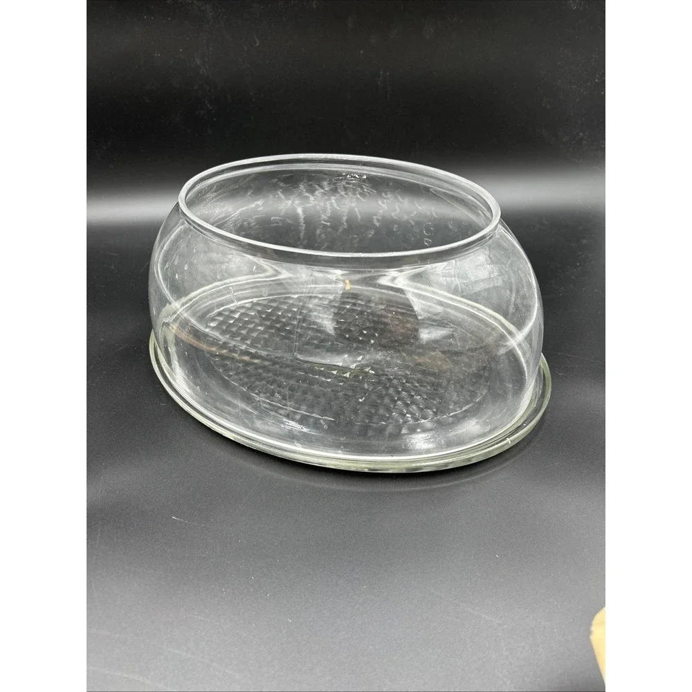 VeggiDome Fruit&Veggie Biodome Glass Counter  Produce Saver Storage -missing Lid